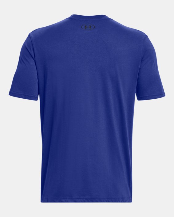 Men's UA Multi-Color Lockertag Short Sleeve, Blue, pdpMainDesktop image number 5